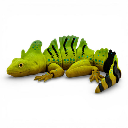 3D Printed Basilisk Model – "Jesus Lizard" Replica - Matcha Morph