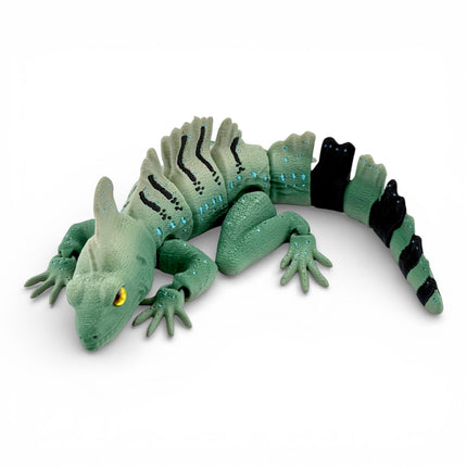 3D Printed Basilisk Model – "Jesus Lizard" Replica - Camoflauge Color