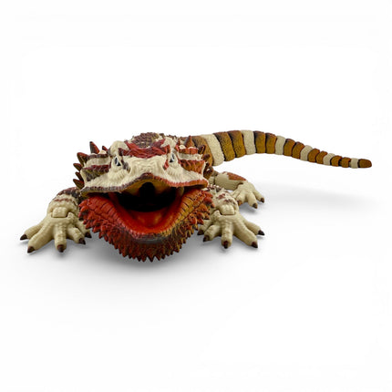 3D Printed Realistic Large Bearded Dragon – EXOTIC MORPH “Volcano” (17 Inches Long)