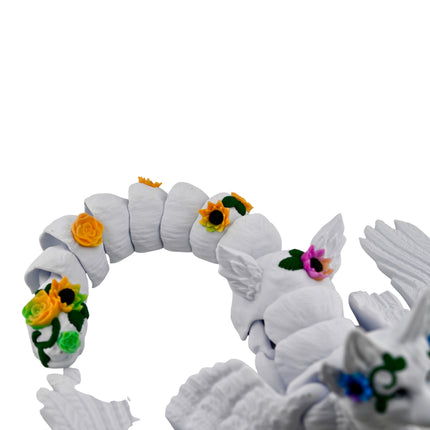 3D Printed Flexi Fae Fox – 13 Inches Long – Fully Articulated Fantasy Creature