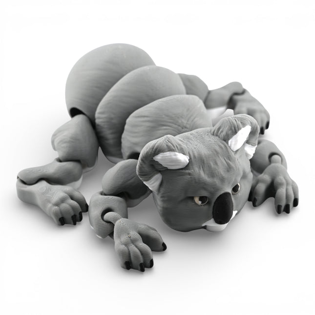 3D Printed Koala – Articulated Collectible (9 Inches Wide)