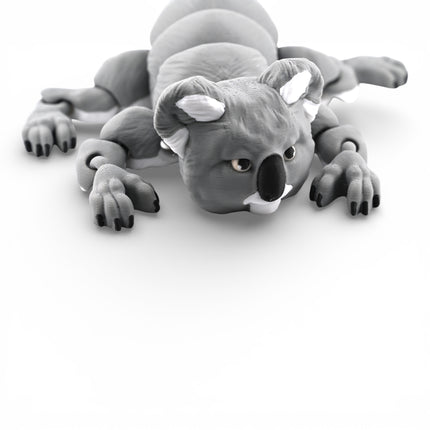 3D Printed Koala – Articulated Collectible (9 Inches Wide)
