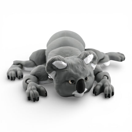 3D Printed Koala – Articulated Collectible (9 Inches Wide)