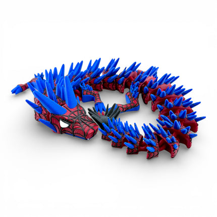 Spiderman Inspired Dragon – Fully Articulated (16 Inches Long)