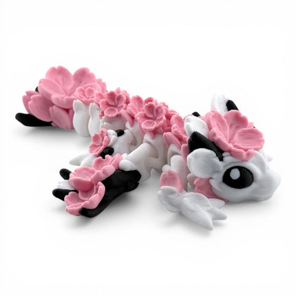Tiny Cherry Blossom Dragon – Articulated Flexi Dragon by Cinderwing3D