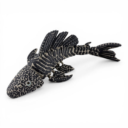 Flexi Pleco Fish – Articulated 3D Printed Model (Bronze & Black)