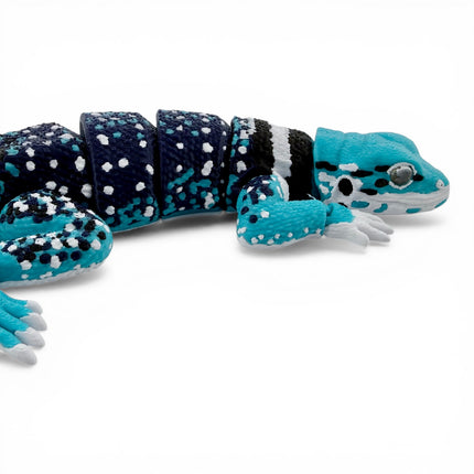3D Printed Articulated Dickerson's Collared Lizard