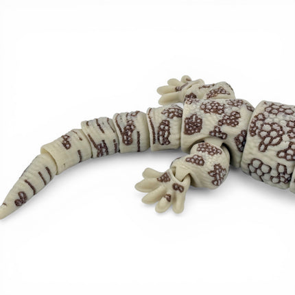 3D Printed Articulated Western Chameleon Gecko