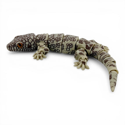 3D Printed Articulated Western Chameleon Gecko