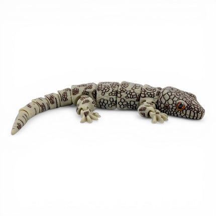 3D Printed Articulated Western Chameleon Gecko