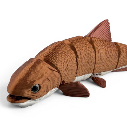 3D Printed Articulated Red Drum (Redfish)