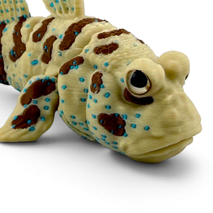Mudskipper Fish – Articulated 3D Printed Model