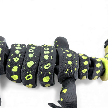 3D Printed Water Monitor – Realistic Articulated Model (Bright Green Gradient) Matcha Morph