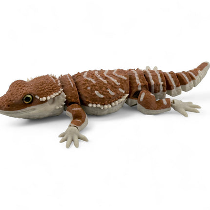 3D Printed Bearded Dragon – Realistic Articulated Model with Glass Eyes