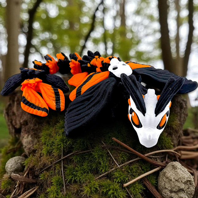 3D Printed Baby Death's Head Moth Dragon