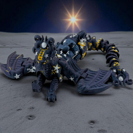 3D Printed Lunar Dragon with Wings