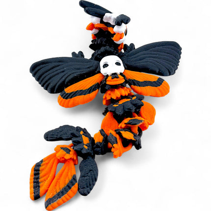 3D Printed Baby Death's Head Moth Dragon
