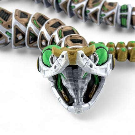 3D Printed Rattlesnake RoboRattler | Mechanical Snake Model for Collection, Display, or Conversation Piece